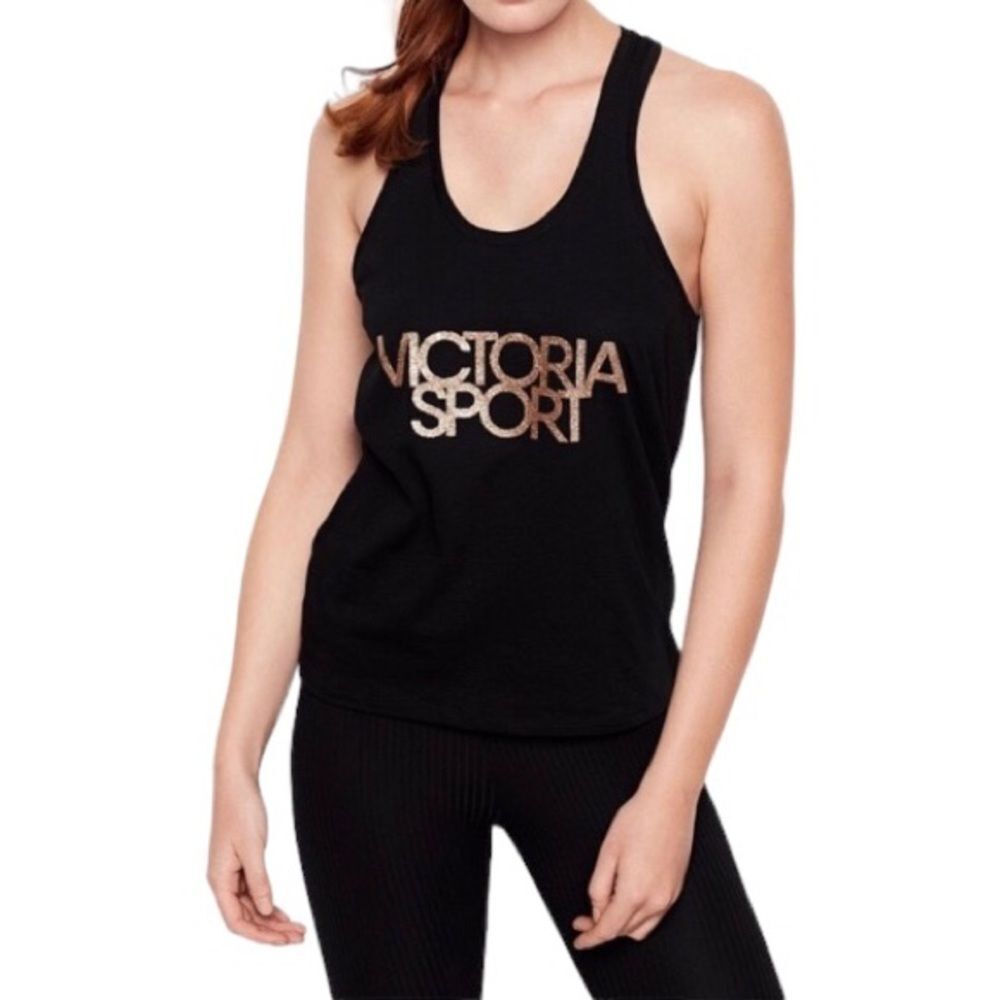 EUC Maroon Victoria’s Secret Sport Tie-Back Tank Size Large - Picture 4 of 5